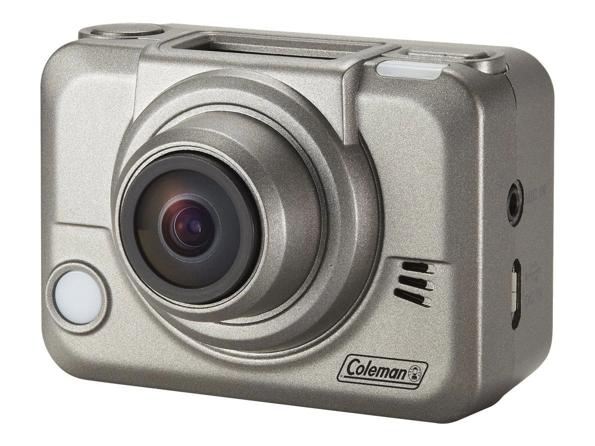 Coleman Bravo CX10WP Digital Camcorder, OLED Screen, Full HD, Silver A599947