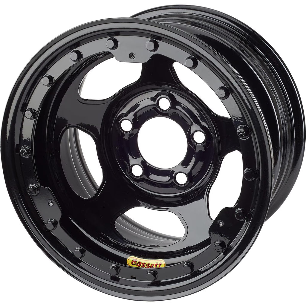 15 x 9 Inertia Black Beadlock Wheel D668