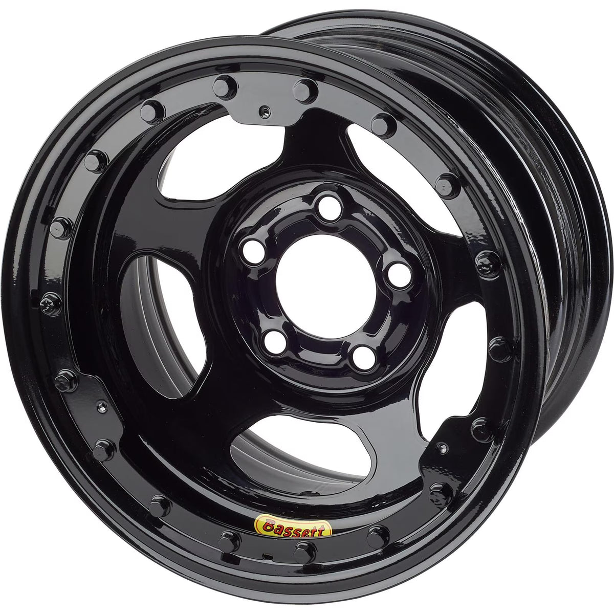 15 x 9 Inertia Black Beadlock Wheel D668