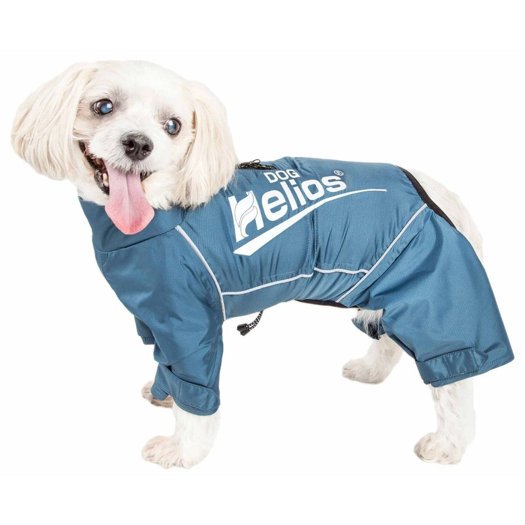 Waterproof Reflective Full Body Dog Coat Jacket Orange Medium S239989