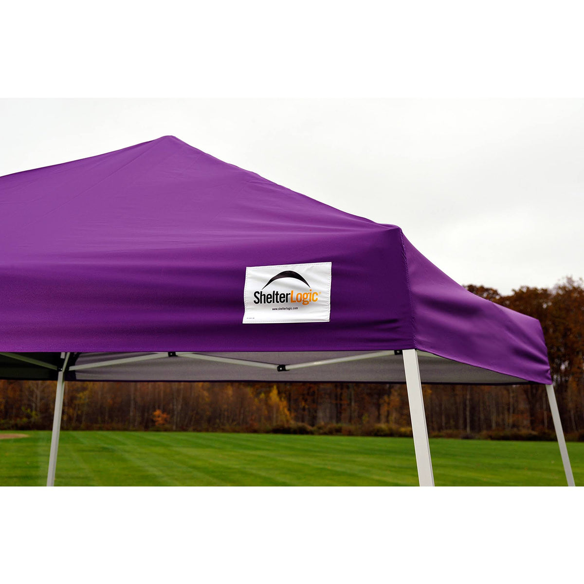 Purple 12 ft. W x 12 ft. D Slant Leg Pop-Up Canopy O63266
