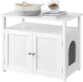 Cat Litter Box Enclosure with Storage Shelf W491