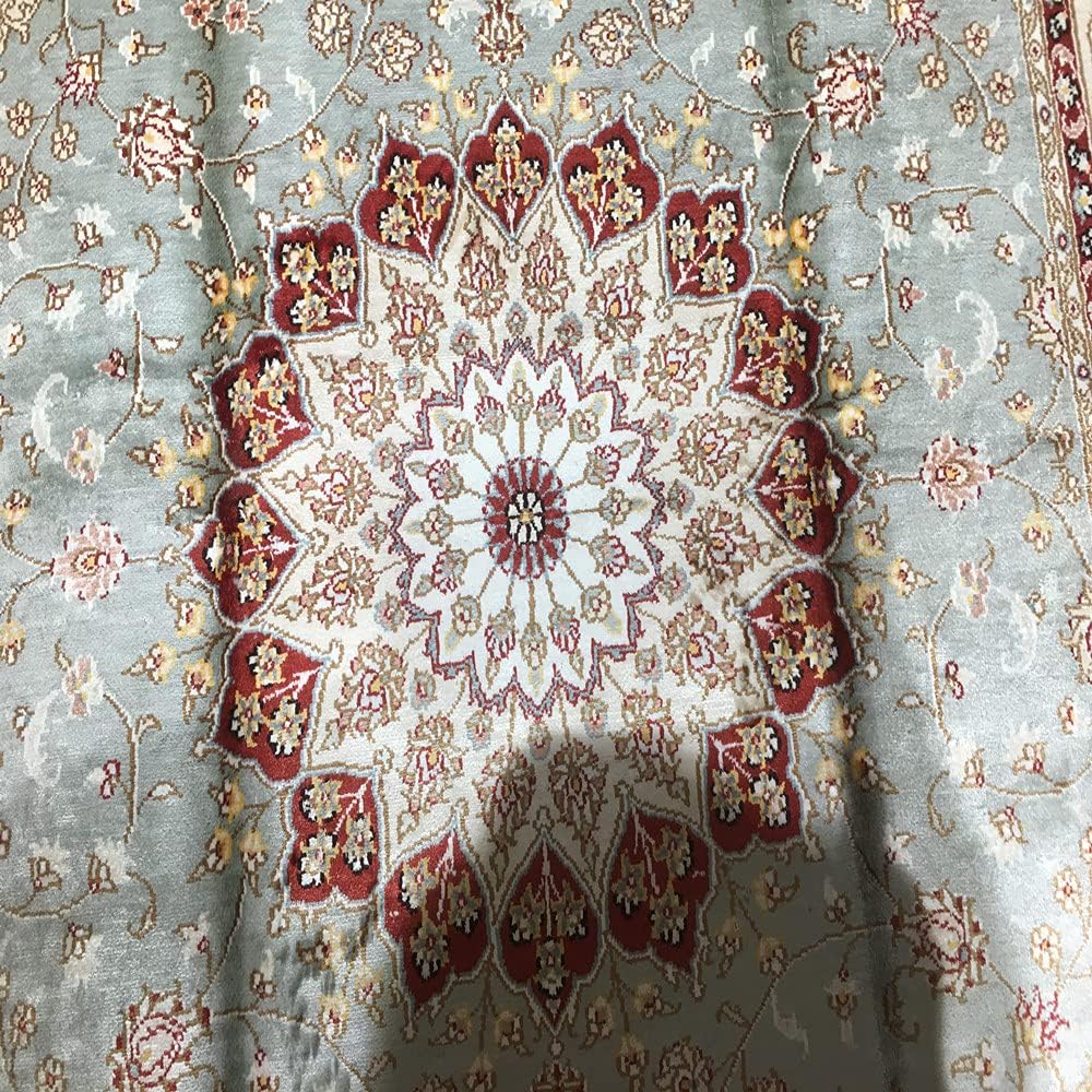 4ft x 6ft Handmade Silk Carpet I831211