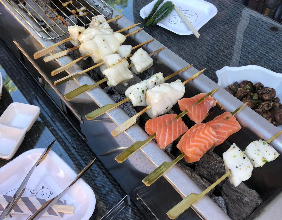 Yakitori Tabletop Charcoal Grill I453473