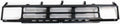 Painted Black Composite Grille Assembly for Nissan D21 1988 1989 G5637