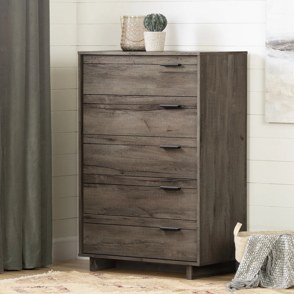Fall Oak 5-Drawers Dresser I6981