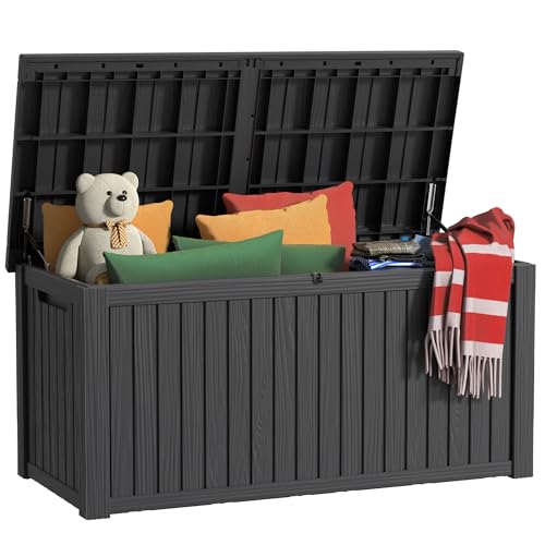 100 Gallon Waterproof UV Resistant Resin Deck Box E382184
