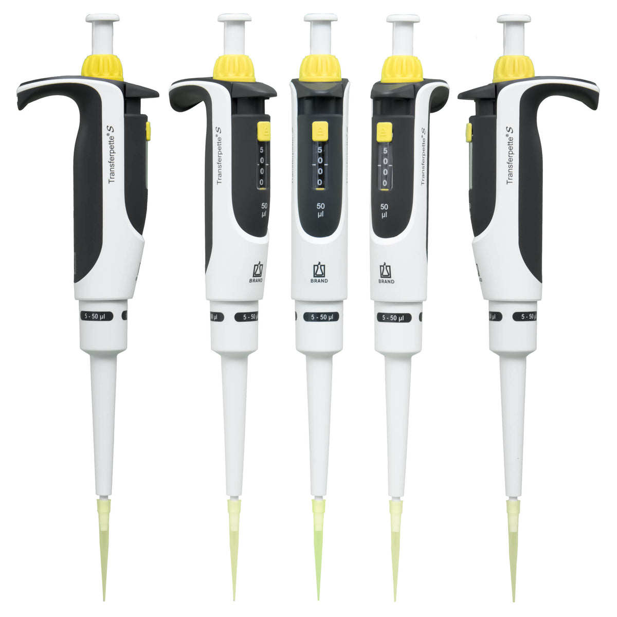 Single Channel Adjustable Volume Pipette 0.1-2.5ul P45368