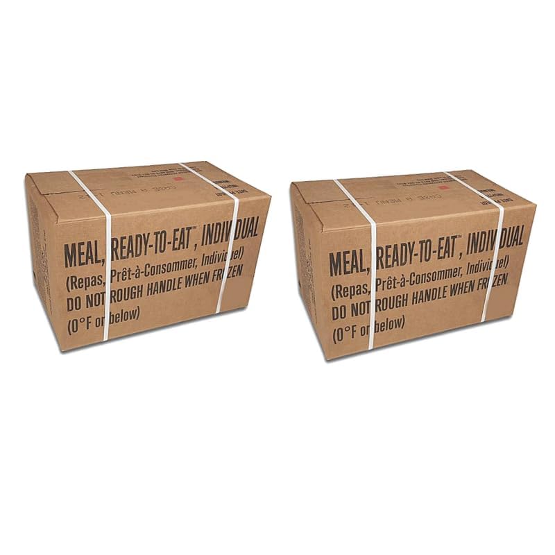 Military Meals Ready to Eat 24 Full Food Packs Rations E84632