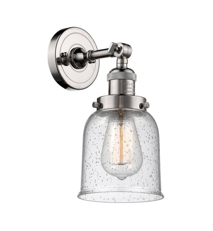 Small Bell 1 Light Sconce LED (Brass) N311