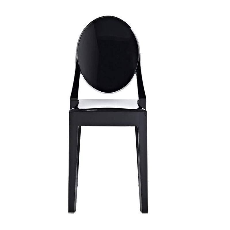 Set of 2 Armless Polycarbonate Chair R3778