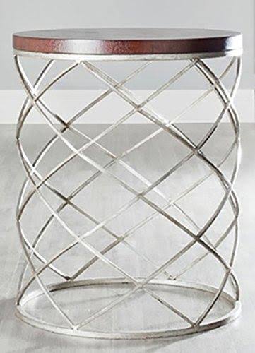 Silver Accent Table Z401