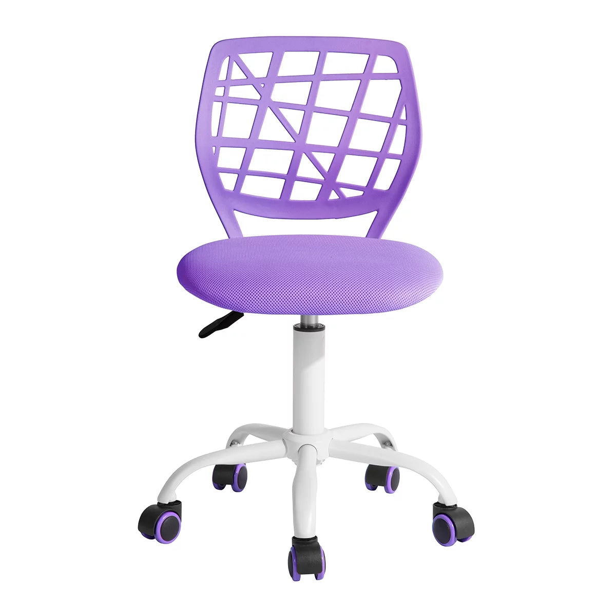 Purple Adjustable Mesh Office Chair B375