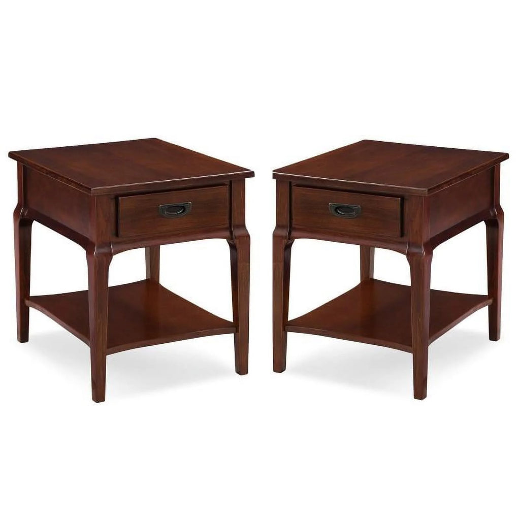 2-Piece Drawer End Table Set O376086