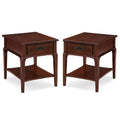 2-Piece Drawer End Table Set O376086