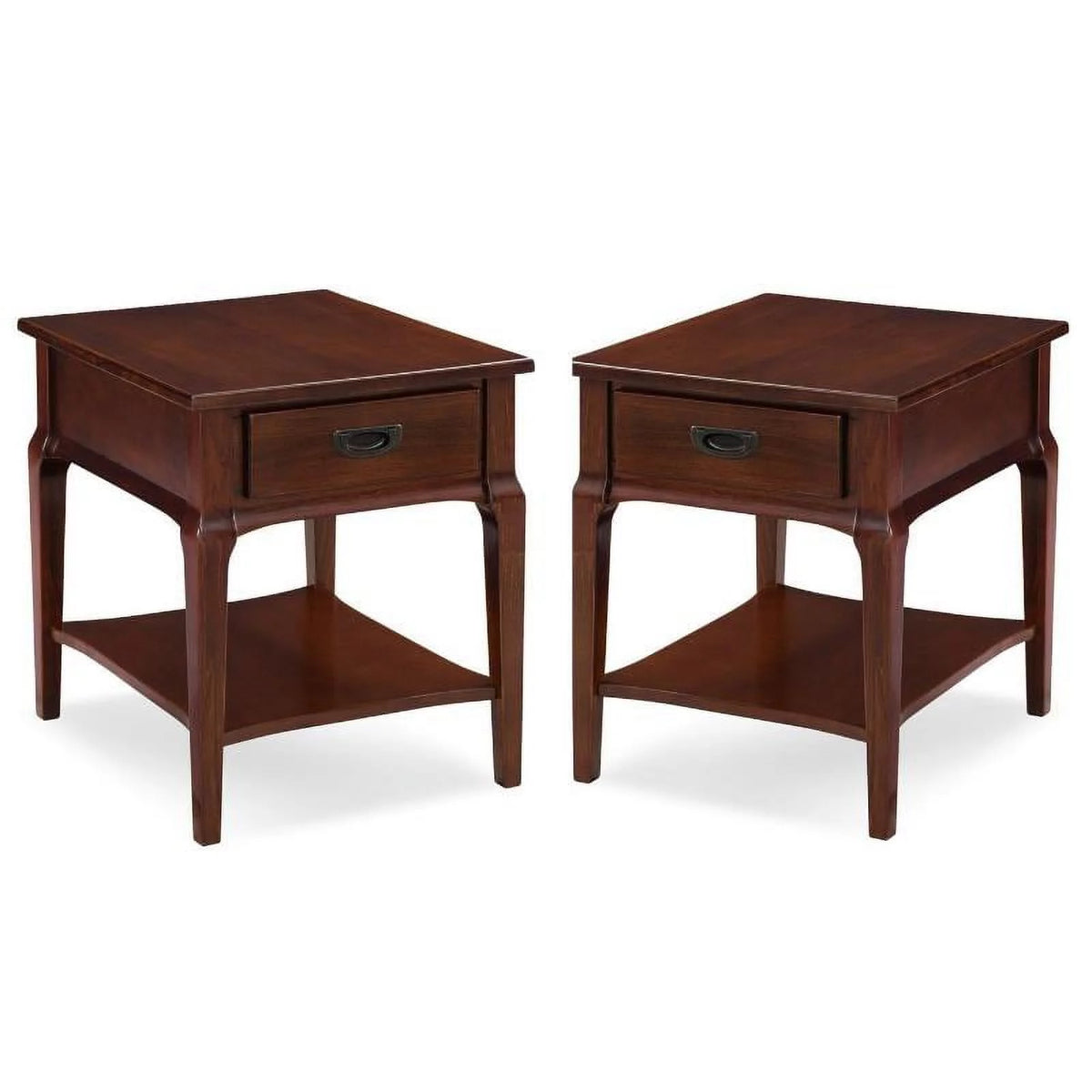 2-Piece Drawer End Table Set O376086
