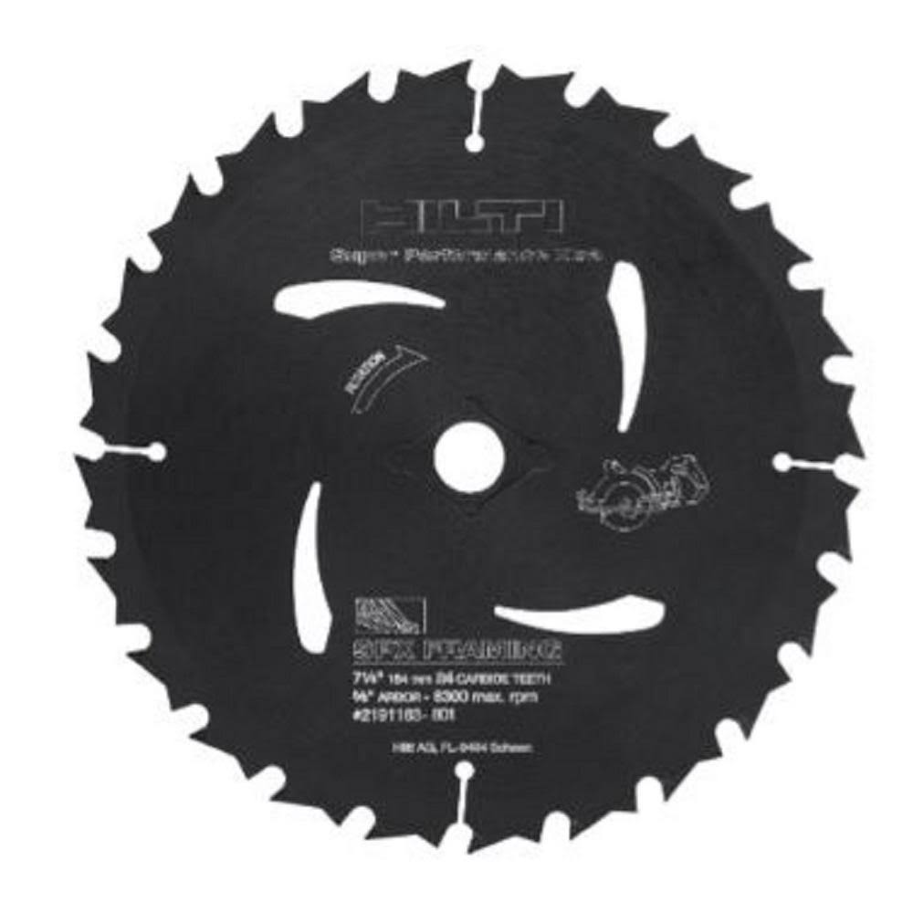 7-1/4 in. x 24-Teeth Circular Saw Framing Blades (50-Pack) A59600