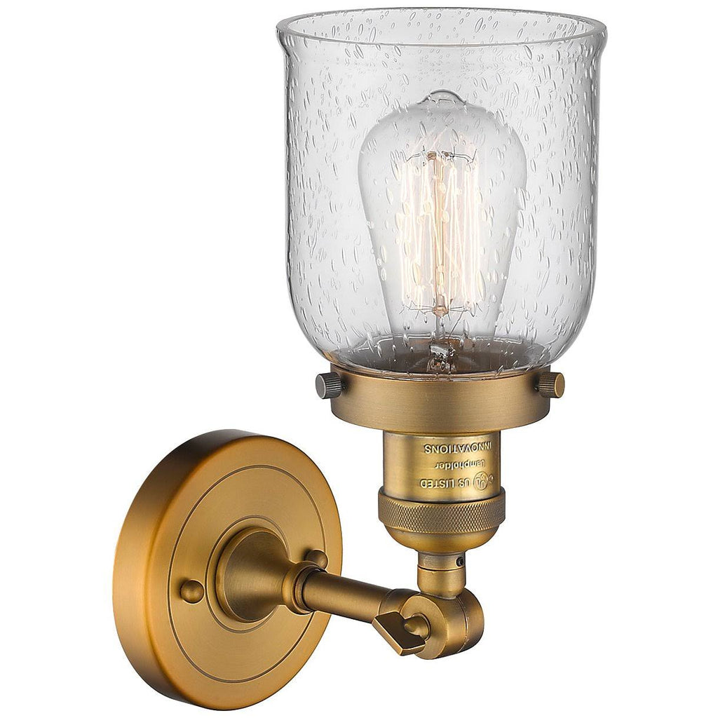 Small Bell 1 Light Sconce LED (Brass) N311