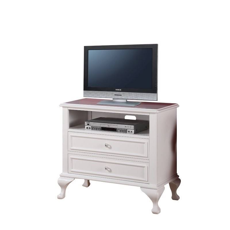 White Media Chest R2496