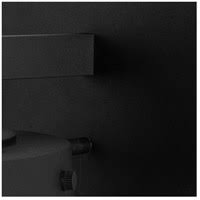 2 Light Black Outdoor Flush Mount Q89537