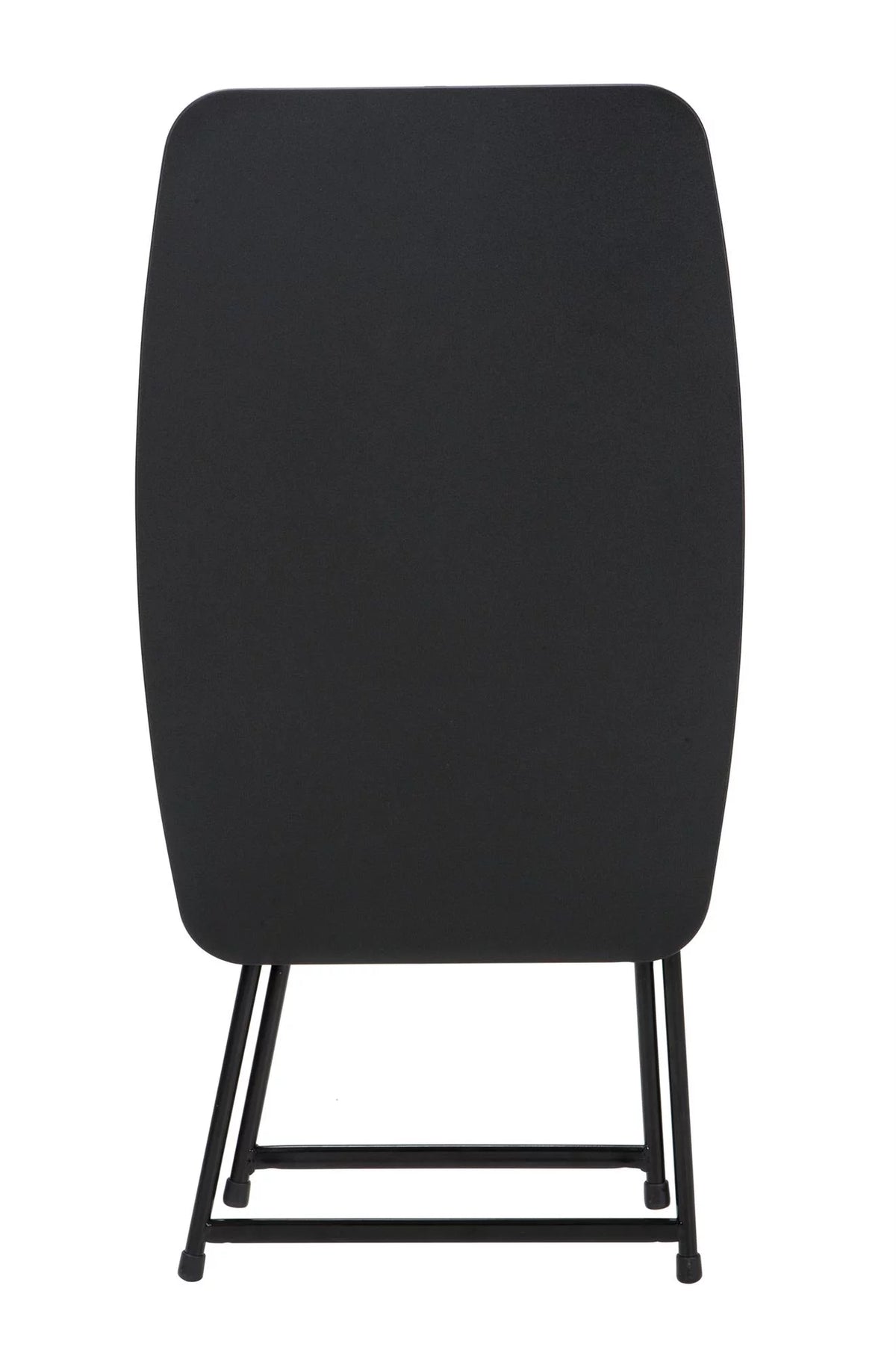 Black Adjustable Height Folding Table, 2 pack I5992
