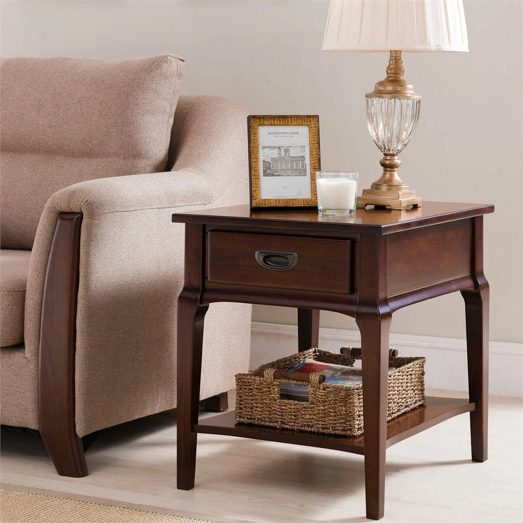 2-Piece Drawer End Table Set O376086