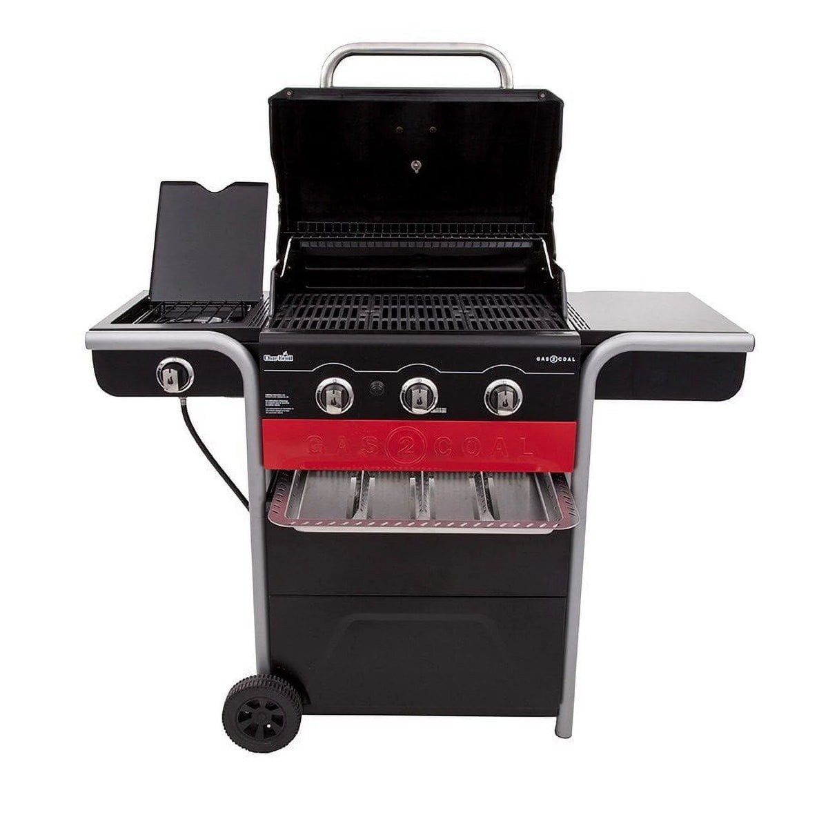 3-Burner Gas & Charcoal Combination Grill G509824