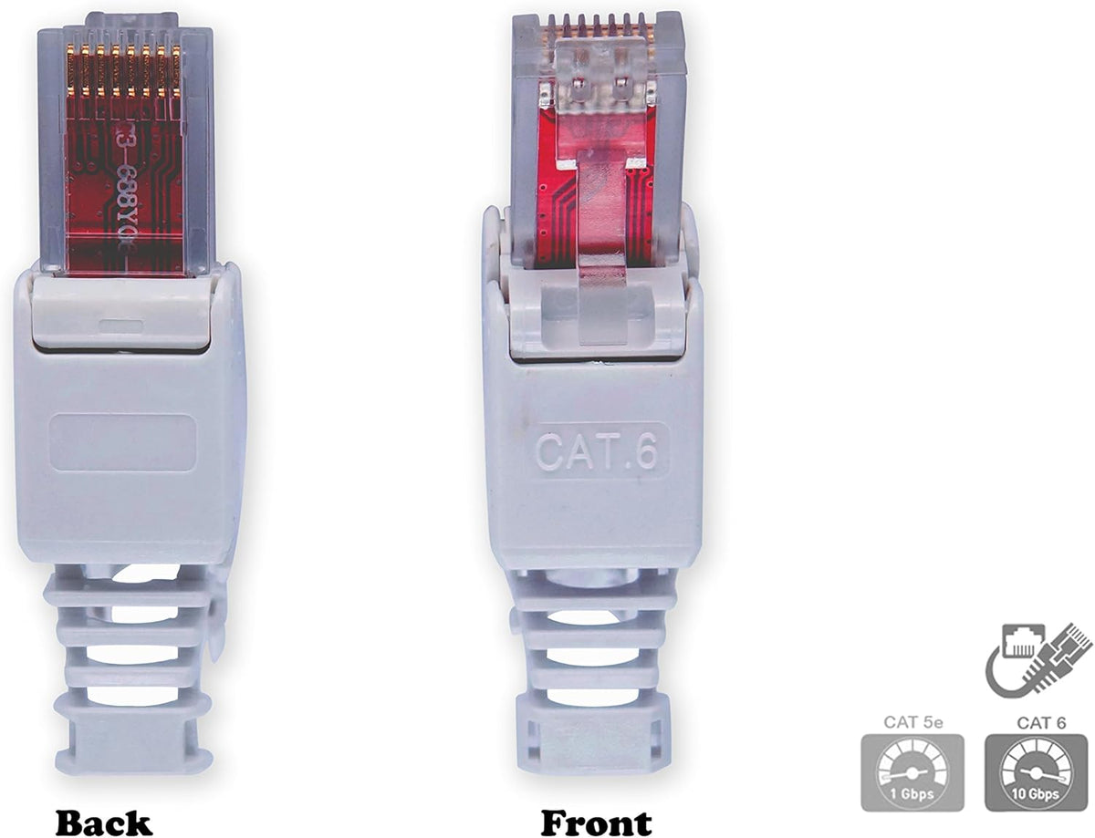 CAT6 Tool-Less Modular Connectors Plugs Q915481