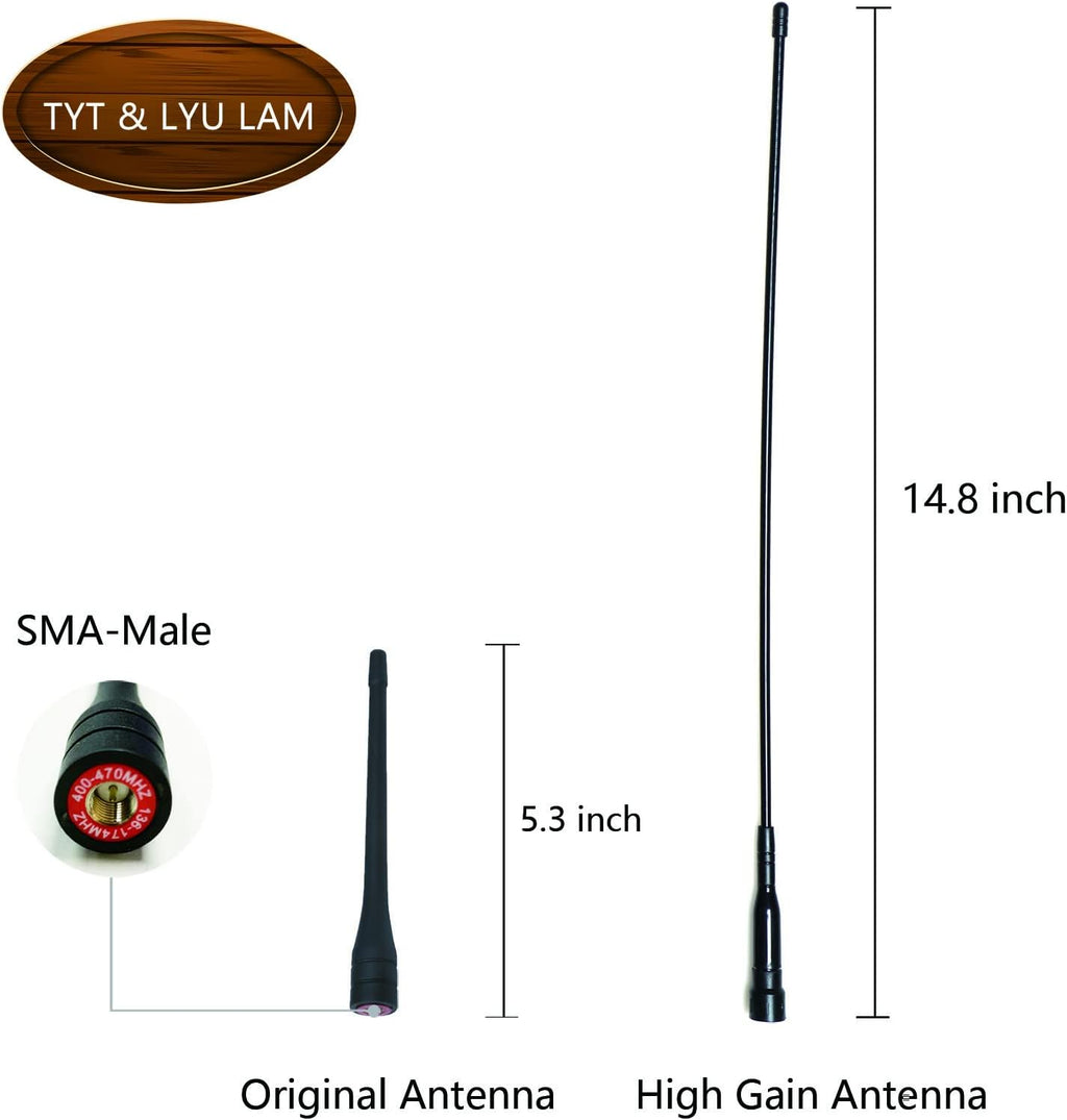 Dual Band VHF UHF Handheld Two Way Radio S877