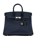 Bleu Navy Swift Palladium Hardware Bag X631629