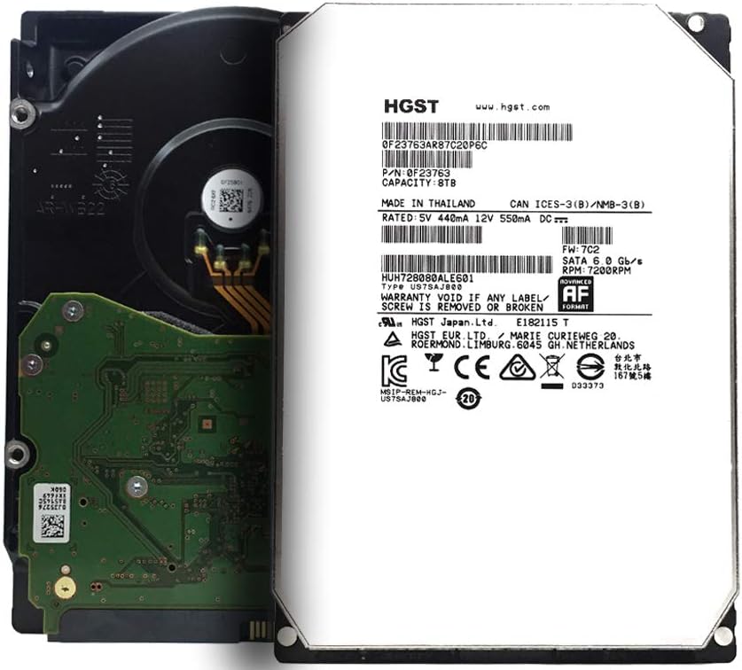 8TB 7200RPM SATA 3.5inch Enterprise Hard Drive G629