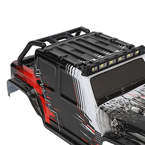 Red RC Car Body Shell V419