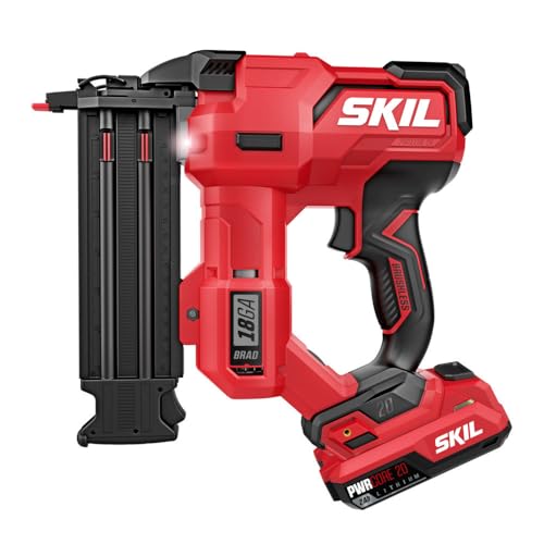 20V Brushless 18Ga Brad Nailer Kit with 2.0Ah Battery and Charger C99097