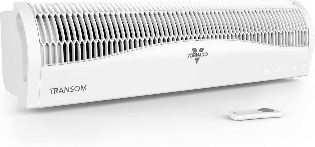 White Window Fan with 4 Speeds and Remote Control Q905167