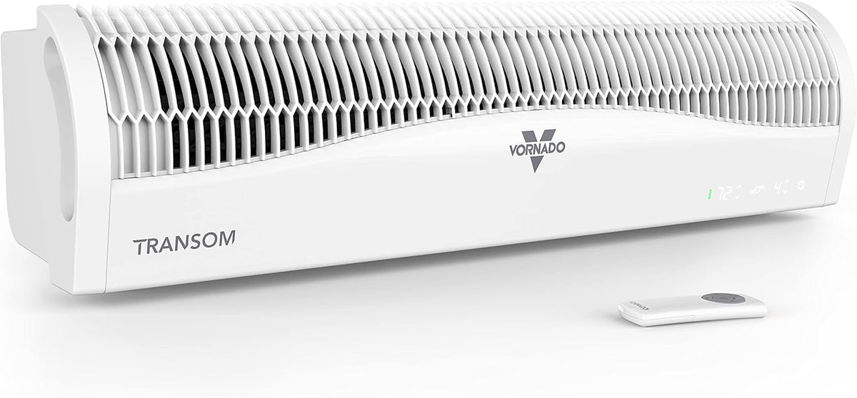 White Window Fan with 4 Speeds and Remote Control Q905167