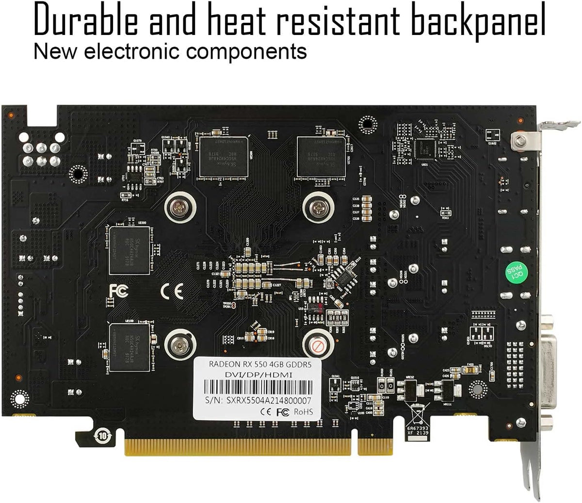 4GB GDDR5 128-Bit Graphics Card C523