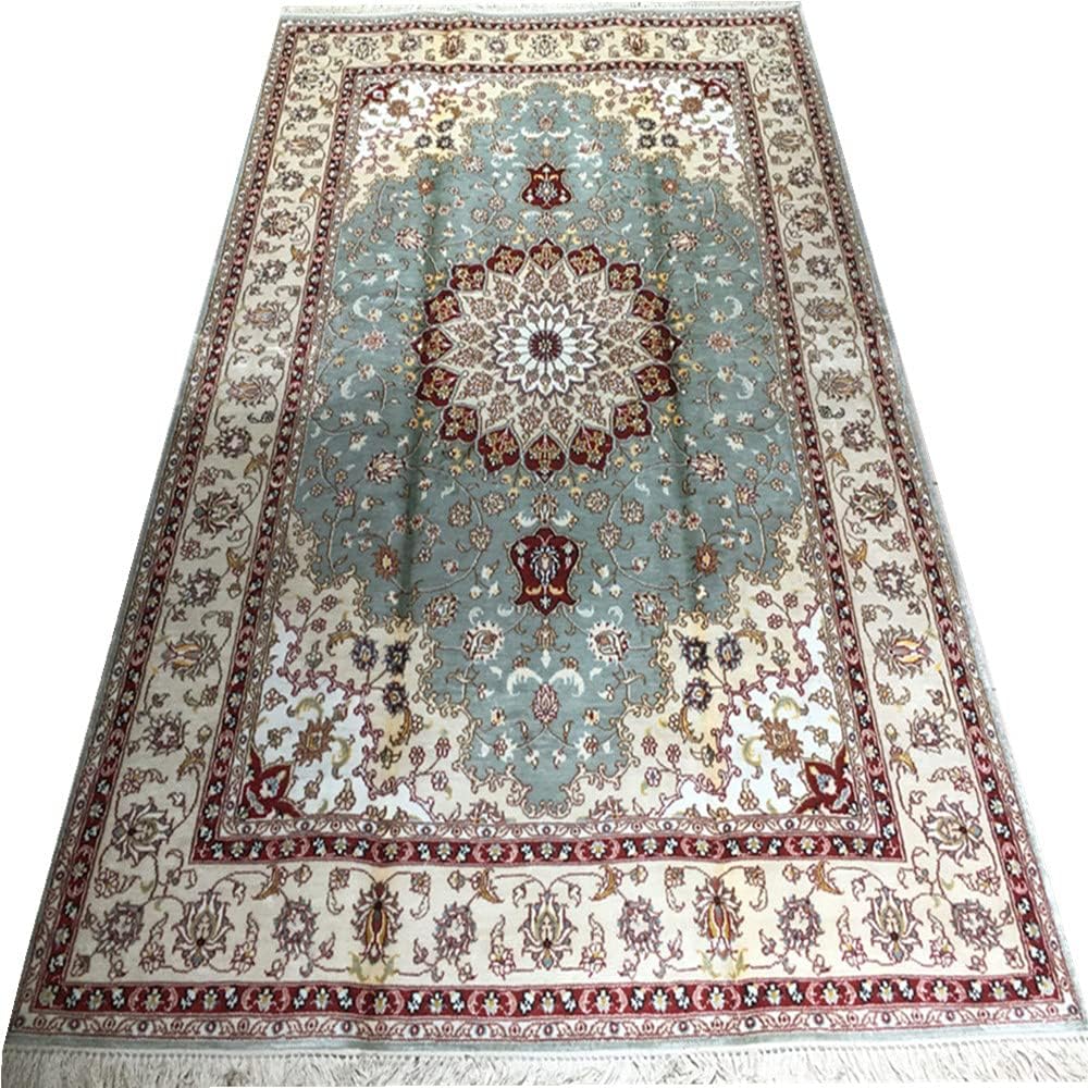 4ft x 6ft Handmade Silk Carpet I831211