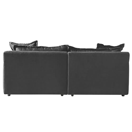 Beige L-Shaped 2-Piece Sectional Sofa W785659