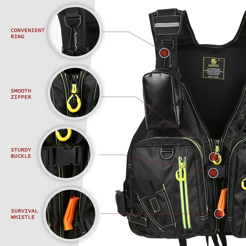 Fishing Floatation Vest Waistcoat F583