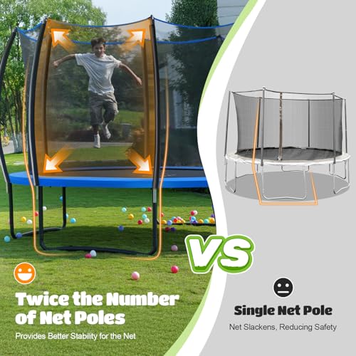 Trampoline 16FT Outdoor Yard Trampoline X250814