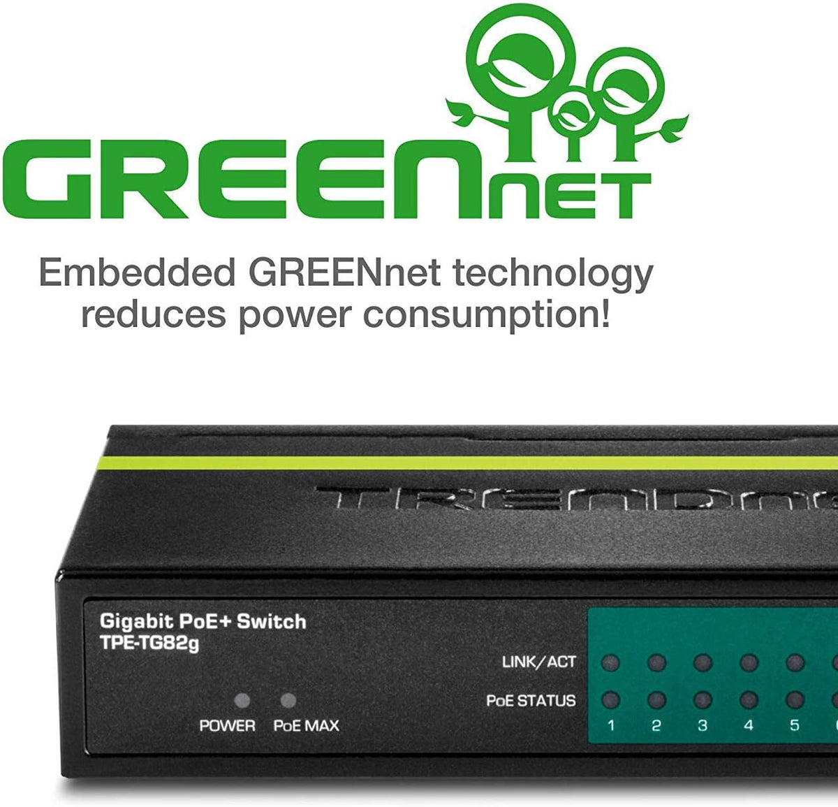 8-Port Gigabit PoE+ Switch N4398