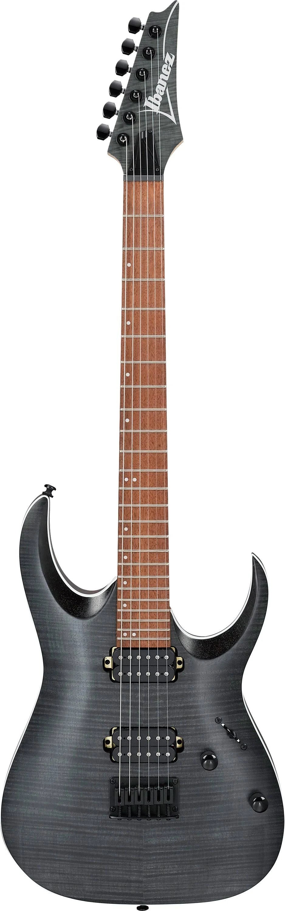Transparent Gray Flat Electric Guitar Y131