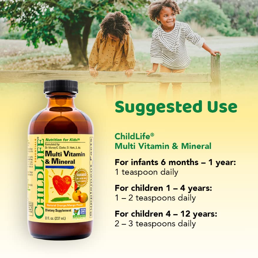 8 Fl Oz Liquid Multivitamin and Mineral Supplement (Pack of 2) C314127