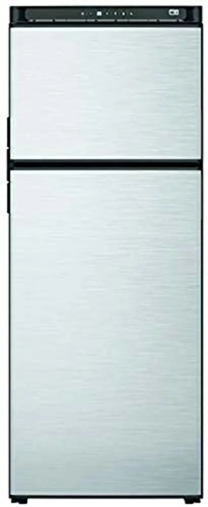 Black 10 Cubic Feet Dual Compartment 2 Door Refrigerator With Freezer K809