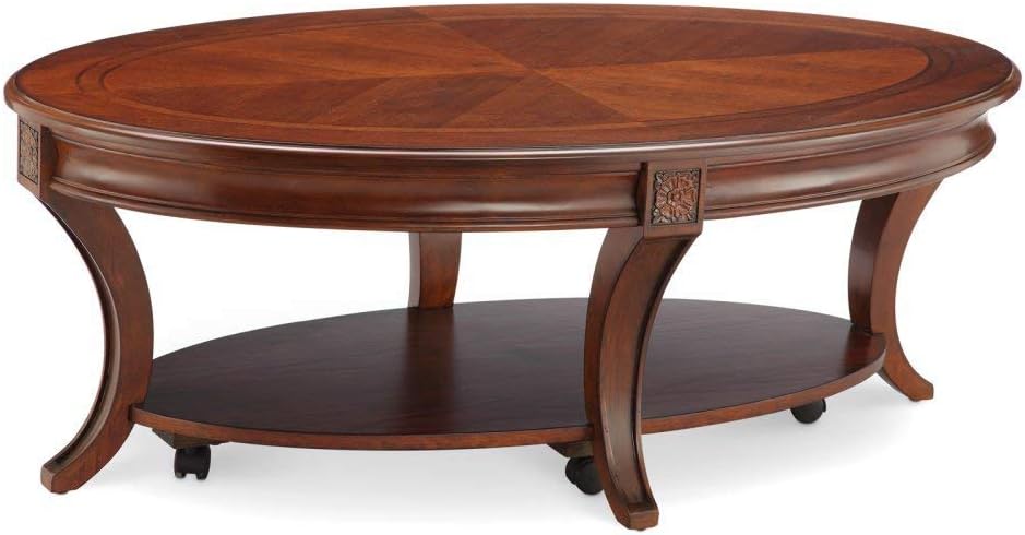 Oval Cocktail Table with Casters H554913
