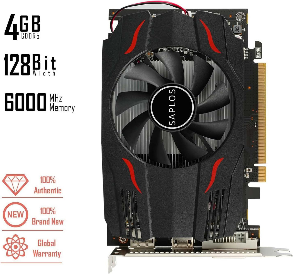 4GB GDDR5 128-Bit Graphics Card C523