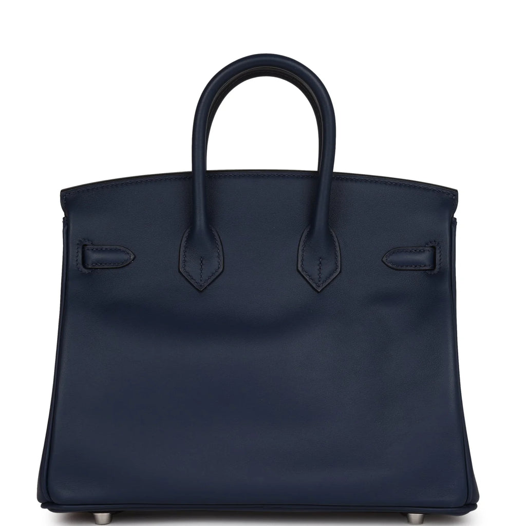 Bleu Navy Swift Palladium Hardware Bag X631629