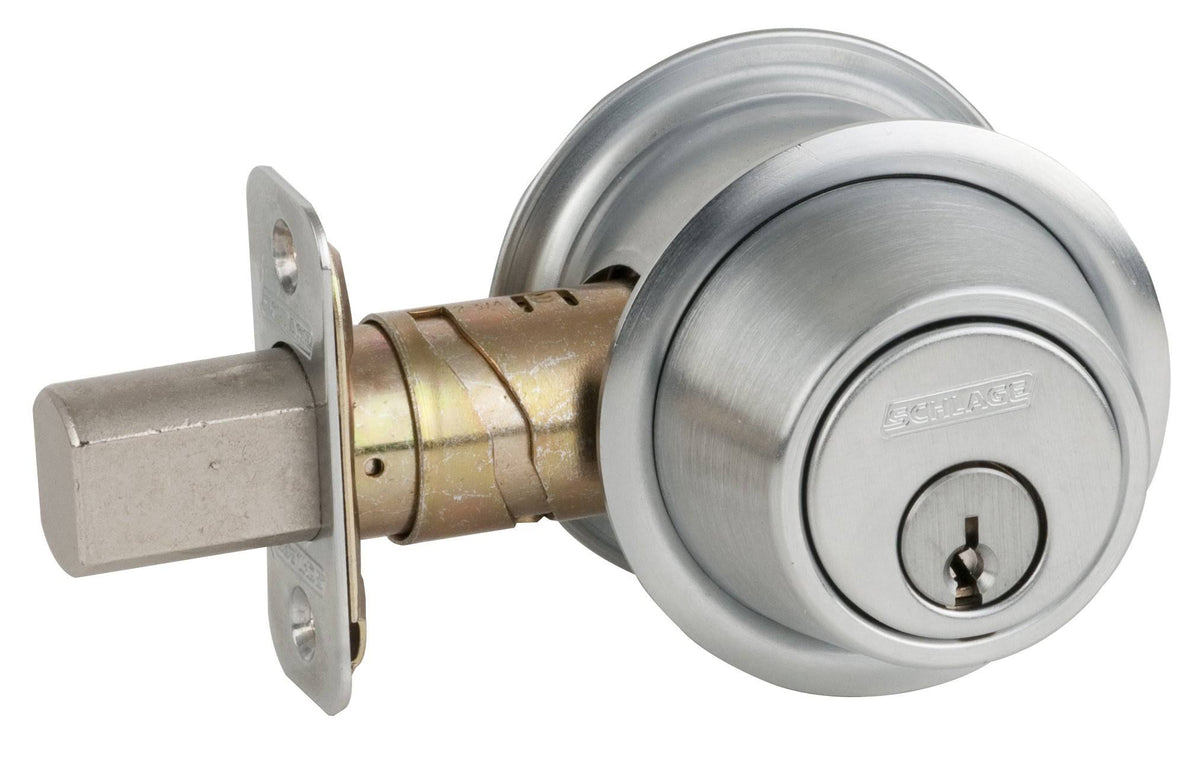 Satin Chrome Deadbolt X42897
