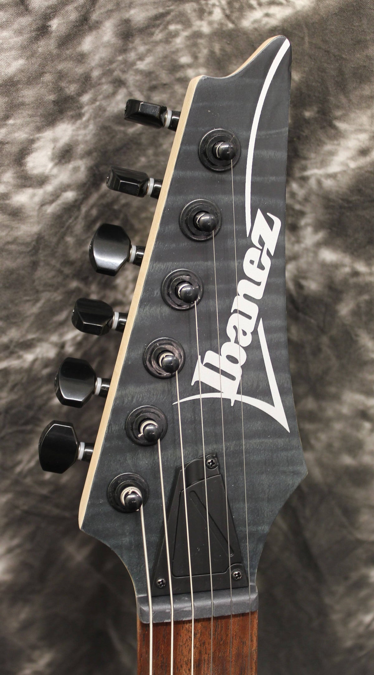 Transparent Gray Flat Electric Guitar Y131