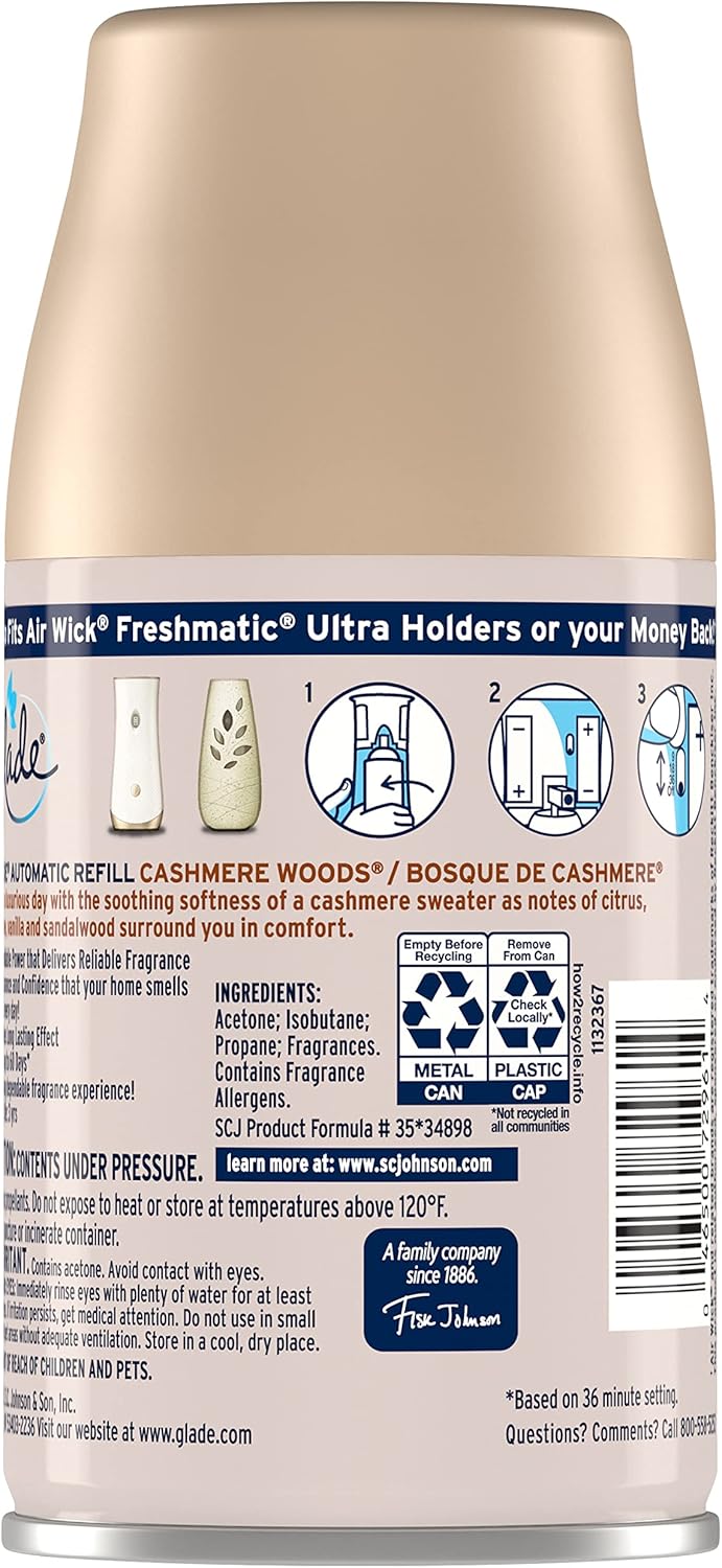 6.2 Oz Pack of 2 Automatic Spray Refill Air Freshener A690